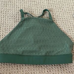 Green Lorna Jane sports bra